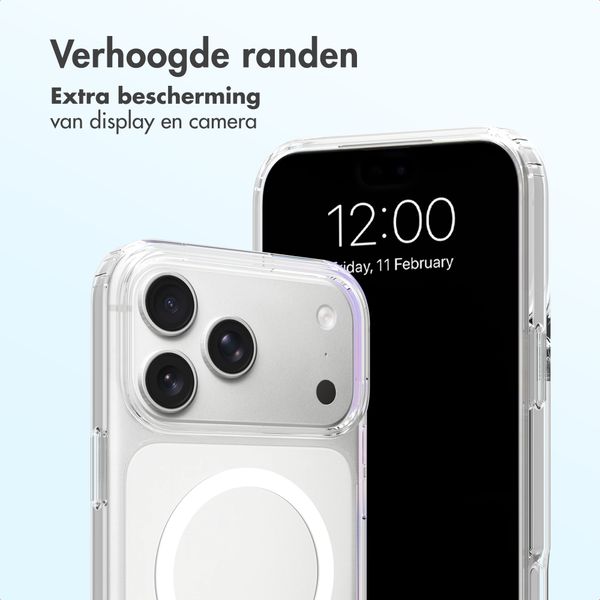 Accezz Xtreme Impact Backcover met MagSafe Apple iPhone 18 Pro Max / 17 Pro Max - Transparant