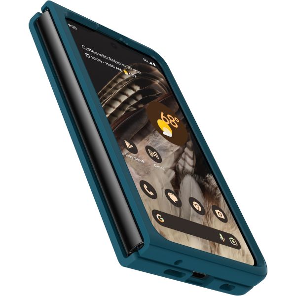 OtterBox Thin Flex Backcover Google Pixel Fold - Transparant/Blauw