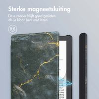 imoshion Design Slim Hard Case Bookcase Pocketbook Verse Lite - Black Marble