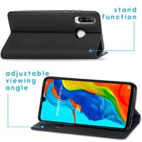 imoshion Slim Folio Bookcase Huawei P30 Lite - Zwart