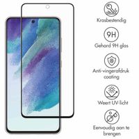 Accezz Gehard Glas Full Cover Screenprotector Samsung Galaxy S21 FE