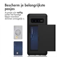 imoshion Backcover met pasjeshouder Samsung Galaxy S10 - Zwart