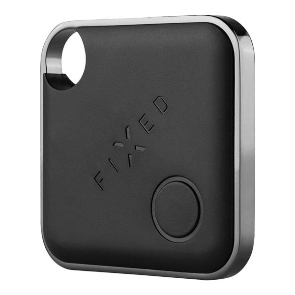 Fixed Tag - Bluetooth Tracker voor iOS - 2 pack - Zwart / Wit