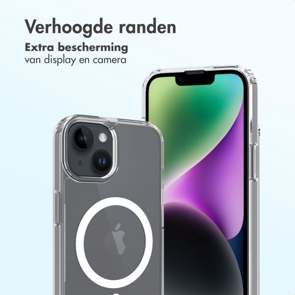 Accezz Xtreme Impact Backcover met MagSafe Apple iPhone 14 - Transparant
