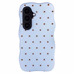 Selencia Vivid Wavy Backcover met MagSafe Samsung Galaxy S26 - Happy Dots Digital Sky