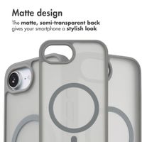 imoshion Colour Guard Back Cover with MagSafe Apple iPhone 17e / 16e - Grey