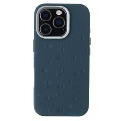 Accezz Mesh Backcover met MagSafe Apple iPhone 16 Pro - Donkerblauw
