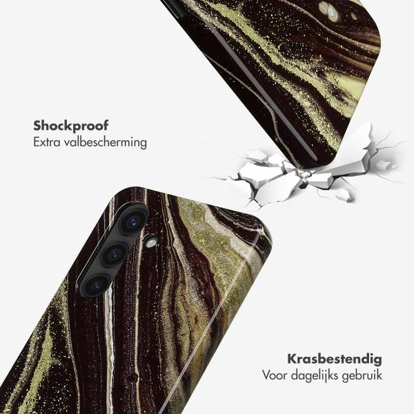 Selencia Vivid Tough Backcover Samsung Galaxy S24 - Chic Marble