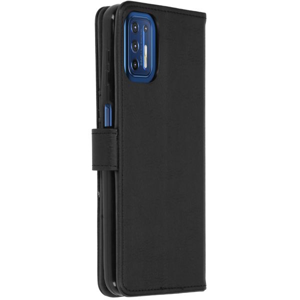 imoshion Luxe Bookcase Motorola Moto G9 Plus - Zwart