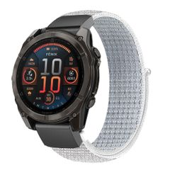 imoshion QuickFit® Nylon bandje  - Garmin 22 mm aansluiting - Maat L/XL - Wit