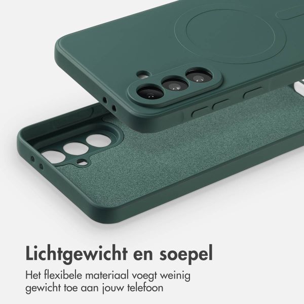 imoshion Color Backcover met MagSafe Samsung Galaxy A36 - Donkergroen
