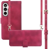 imoshion Bookcase with Strap Samsung Galaxy A27 (5G) - Red