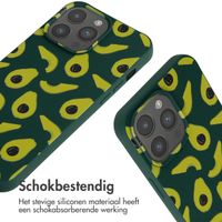 imoshion Siliconen design hoesje met koord Apple iPhone 15 Pro Max - Avocado Green