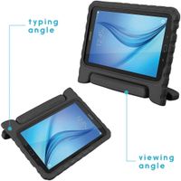 Kidsproof Backcover met handvat Samsung Galaxy Tab E 9.6 - Zwart