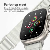 imoshion Nylon Alpine bandje Apple Watch Series 1 t/m 9 / SE (38/40/41 mm) | Series 10 / 11 (42 mm) - Wit