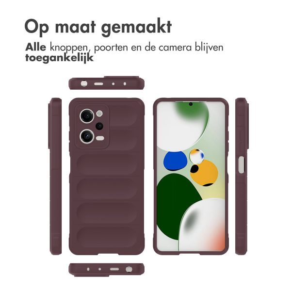 imoshion EasyGrip Backcover Xiaomi Redmi Note 12 Pro (5G) - Aubergine
