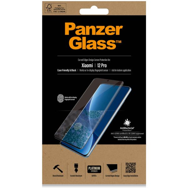 PanzerGlass Anti-Bacterial Case Friendly Screenprotector Xiaomi 12 Pro