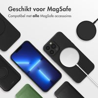 imoshion Color Backcover met MagSafe Apple iPhone 13 Pro Max - Zwart