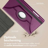 imoshion 360° draaibare Bookcase Samsung Galaxy Tab S6 Lite (2020/2022/2024) - Paars