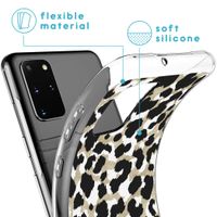 imoshion Design hoesje Samsung Galaxy S20 Plus - Luipaard / Zwart