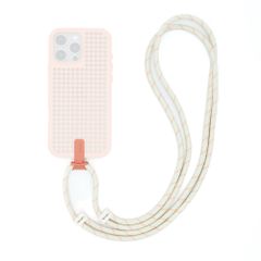 Callbuddy Lanyard - Cross Body Telefoonkoord - Salmon Beige