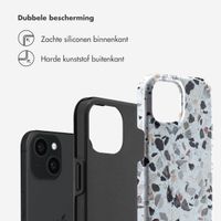 Selencia Vivid Tough Backcover iPhone 15  - Chic Terazzo