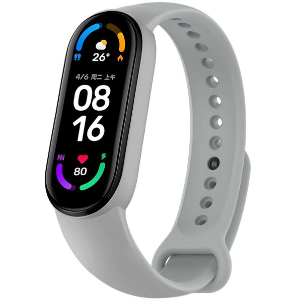 imoshion Siliconen bandje Xiaomi Mi Band 5 / 6 - Grijs