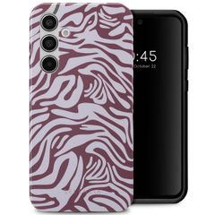 Selencia Vivid Backcover Samsung Galaxy A55 - Trippy Swirl Dark Rose