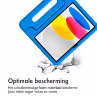 imoshion Kidsproof Backcover met handvat Apple iPad 11 (2025) 11 inch A16 / iPad 10 (2022) 10.9 inch - Blauw