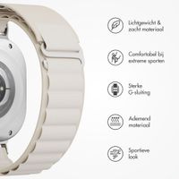 Accezz Nylon Alpine bandje Samsung Galaxy Watch Ultra 2 (2026) / Ultra (2024/2025) - Sterrenlicht