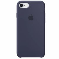 Apple Silicone Backcover Apple iPhone SE (2022 / 2020) / 8 / 7 - Midnight Blue