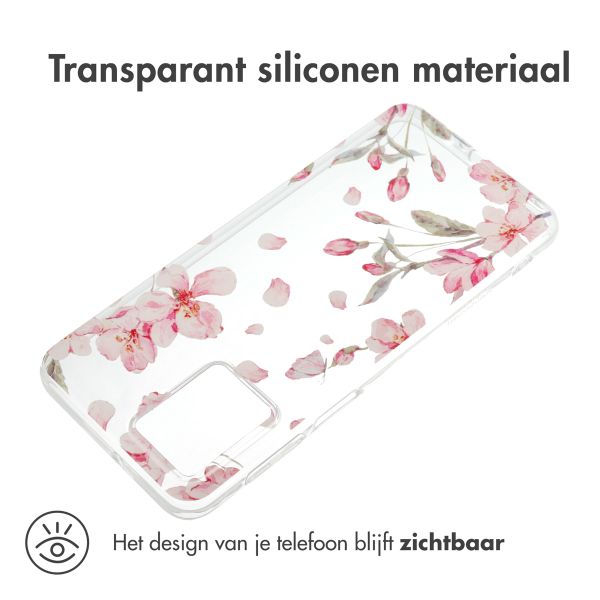 imoshion Design hoesje Motorola Moto G54 - Blossom