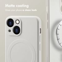 imoshion Colour Back Cover with MagSafe Apple iPhone 13 Mini - Beige