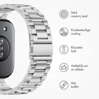 imoshion Stalen bandje Huawei Watch Fit 3 - Zilver
