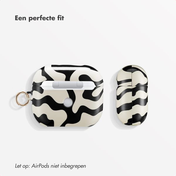Selencia Vivid Case Apple AirPods 3 - Art Wave Black