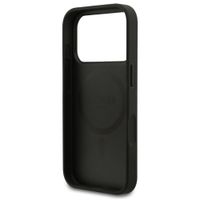 Guess 4G Metal Logo Backcover MagSafe Apple iPhone 17 Pro - Zwart