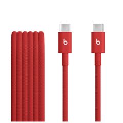 Beats Geweven USB-C naar USB-C kabel 60W - 1,5 meter - Rapid Red