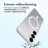 Accezz Xtreme Impact Backcover met MagSafe Samsung Galaxy S25 Plus - Transparant