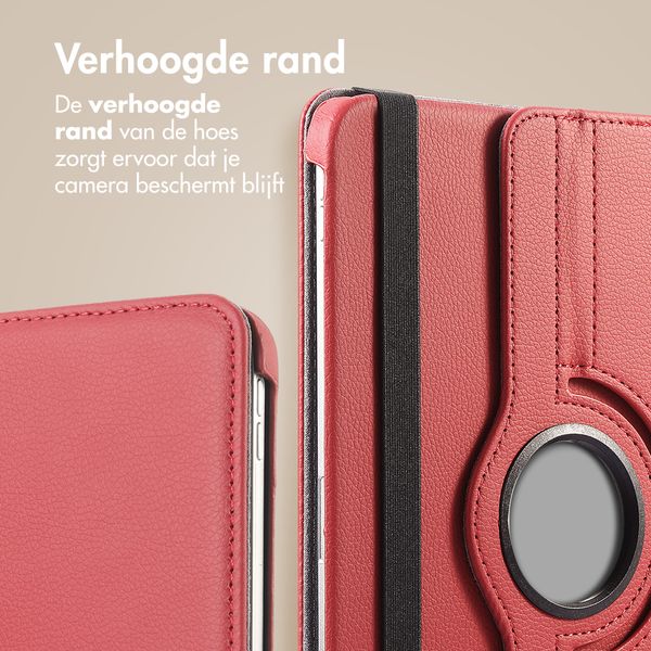 imoshion 360° draaibare Bookcase Samsung Galaxy Tab A11 Plus - Rood