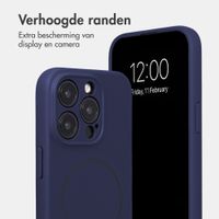 Accezz Grip Backcover met MagSafe Apple iPhone 15 Pro - Donkerblauw