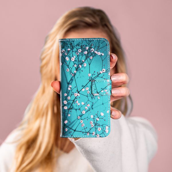 imoshion Design Softcase Bookcase Samsung Galaxy A33 - Blossom