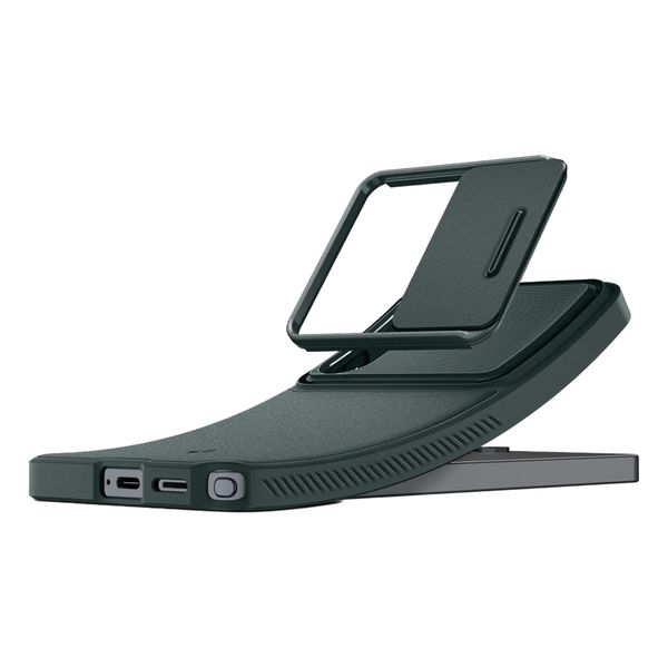 Spigen Optik Armor Camera Slider Samsung Galaxy S26 Ultra - Abyss Green
