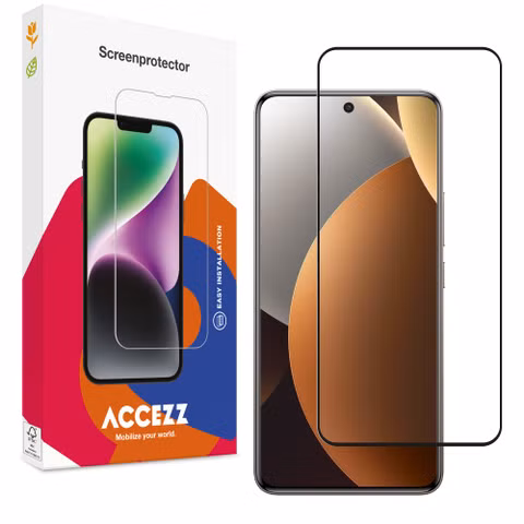 Accezz Gehard Glas Full Cover Screenprotector Xiaomi Redmi Note 15 Pro (4G)