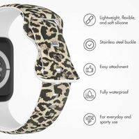 imoshion Silicone⁺ Strap Apple Watch | 44/45/46/49 mm - Leopard