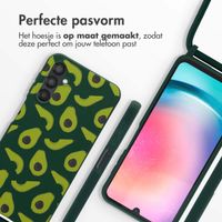 imoshion Siliconen design hoesje met koord Samsung Galaxy A25 (5G) - Avocado Green