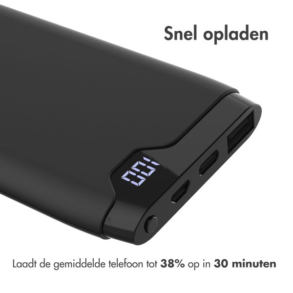 imoshion Powerbank 6.000 mAh - Quick Charge - Zwart