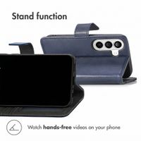 imoshion Luxury Bookcase Samsung Galaxy A27 (5G) - Dark Blue