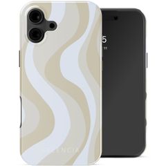 Selencia Vivid Backcover met MagSafe Apple iPhone 16 - Desert Waves Beige