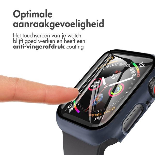 imoshion Full Cover Hardcase Apple Watch Series 4 / 5 / 6 / SE - 44 mm - Donkerblauw