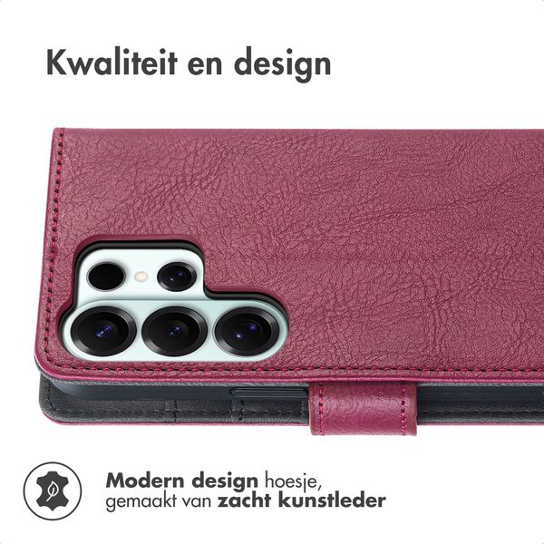 imoshion Luxe Bookcase Samsung Galaxy S26 Ultra - Bordeaux